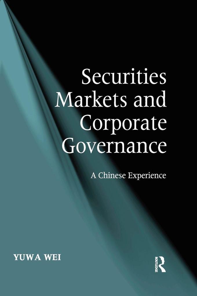 Securities Markets and Corporate Governance