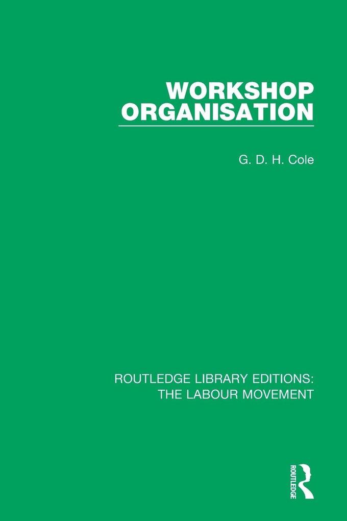 Workshop Organisation