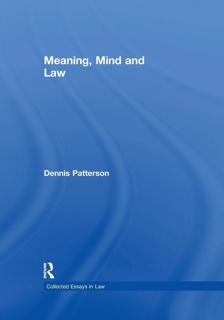 Meaning Mind and Law