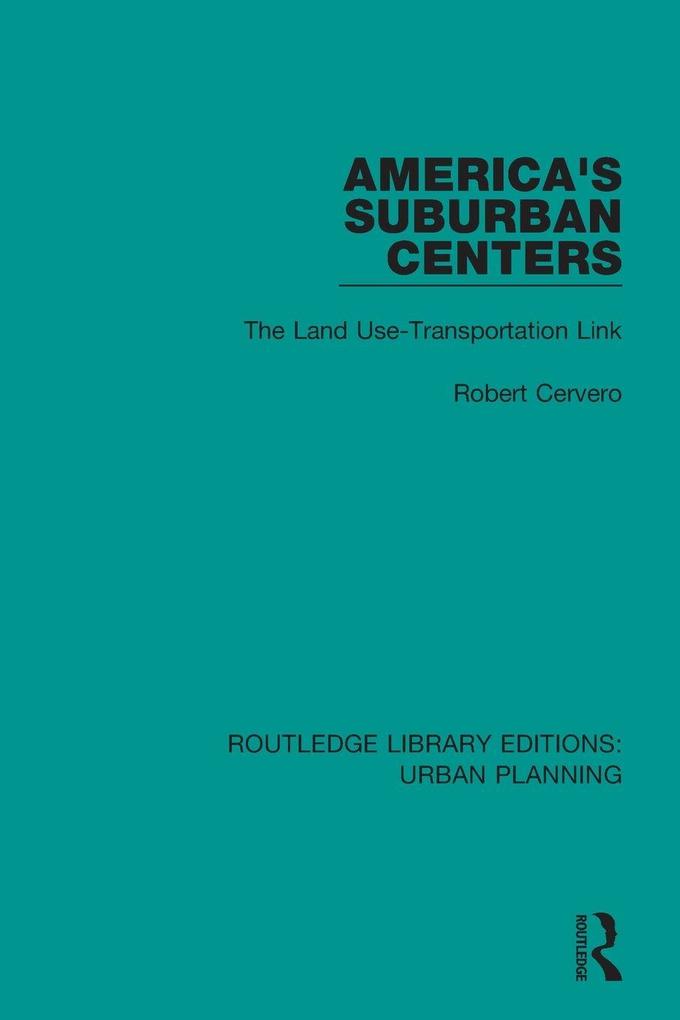 America's Suburban Centers