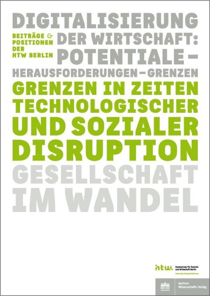 Grenzen in Zeiten technologischer und sozialer Disruption