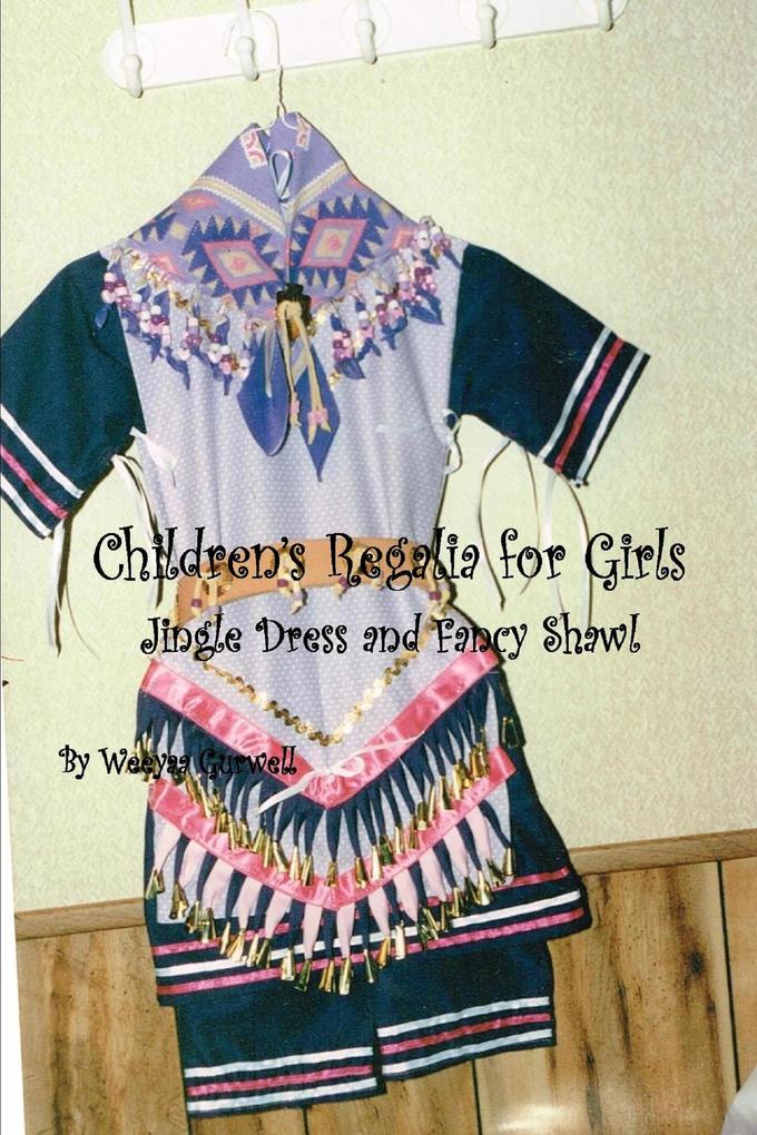 Children‘s Regalia for Girls Jingle Dress and Fancy Shawl