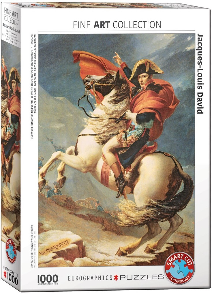 Eurographics 6000-5889 - Fine Art Collection Napoleon Crossing the Alps Puzzle 1000 Teile