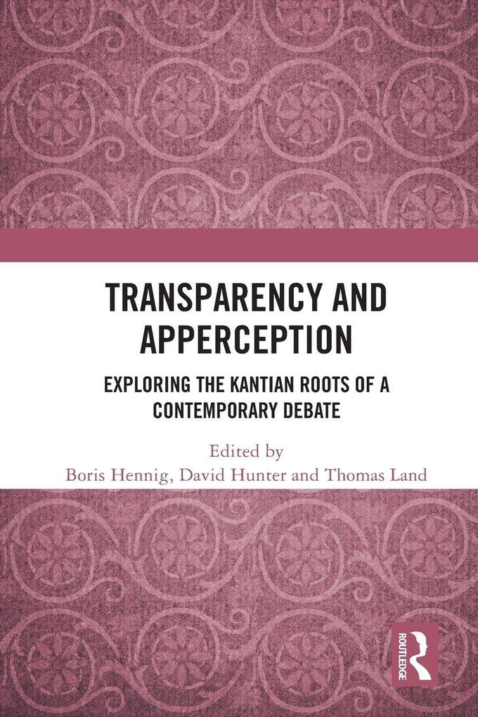 Transparency and Apperception