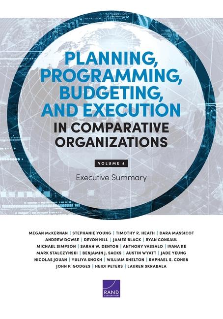 Planning Programming Budgeting and Execution in Comparative Organizations