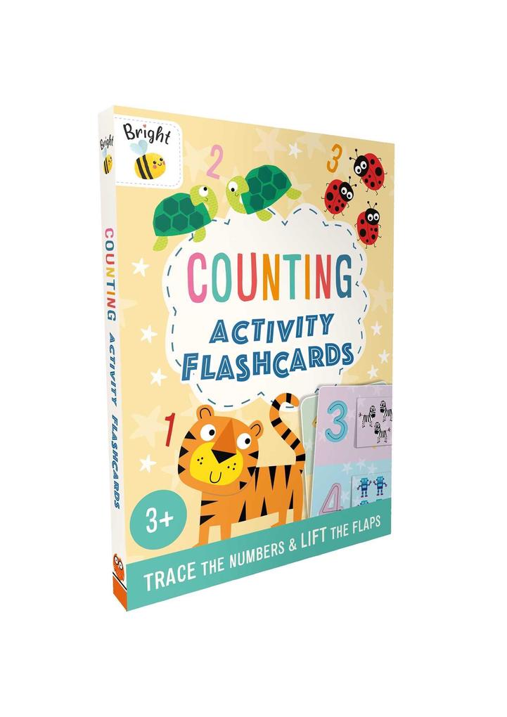 Bright Bee Counting Activity Flashcards
