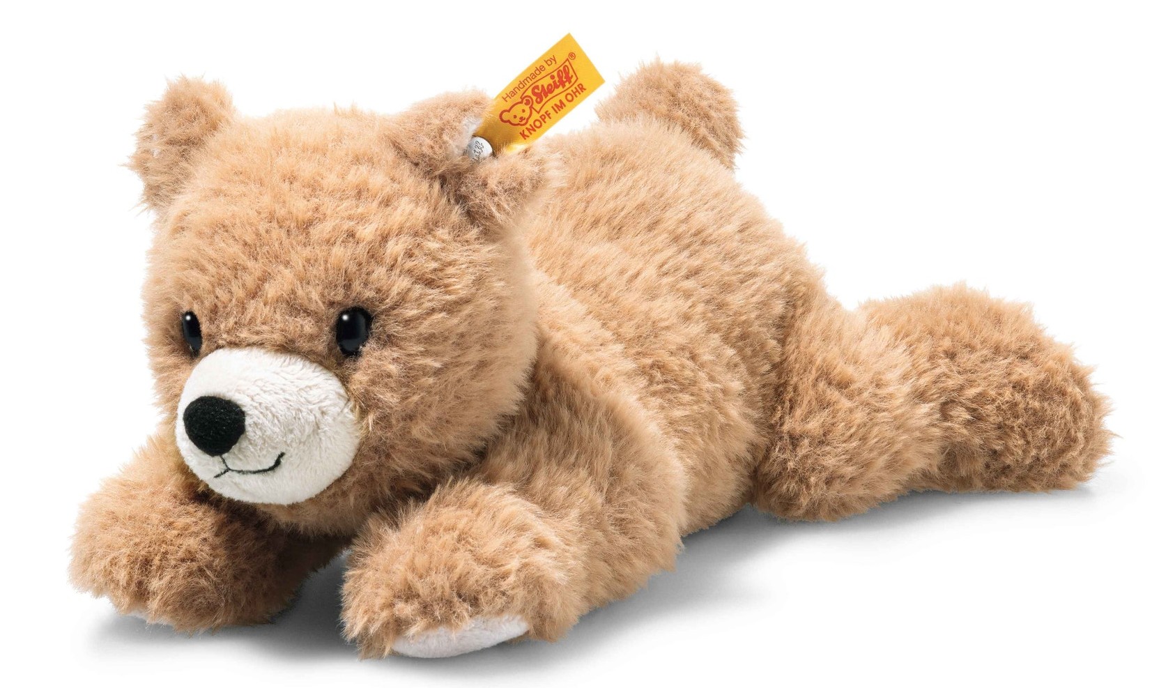 Steiff 069406 - Braunbär Barny Teddybär liegend 22 cm