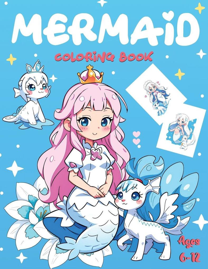 MERMAD COLORNG BOOK