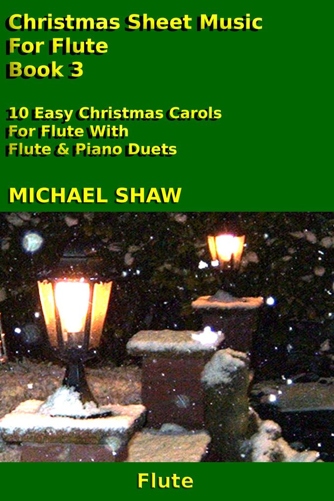 Christmas Sheet Music For Flute - Book 3