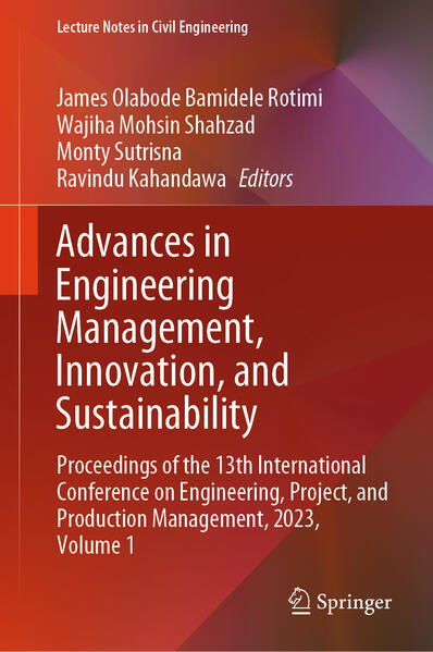 Advances in Engineering Management Innovation and Sustainability