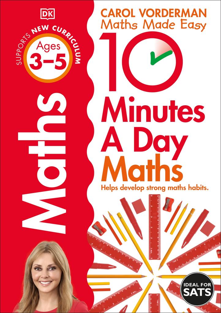 10 Minutes A Day Maths Ages 3-5 (Preschool)