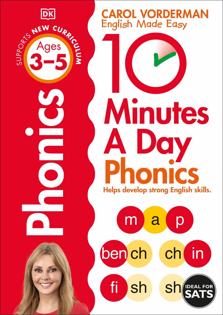 10 Minutes A Day Phonics Ages 3-5 (Preschool)