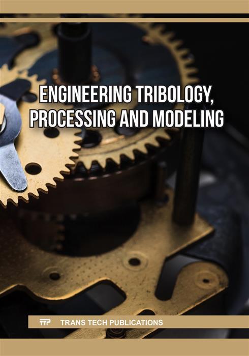 Engineering Tribology Processing and Modeling