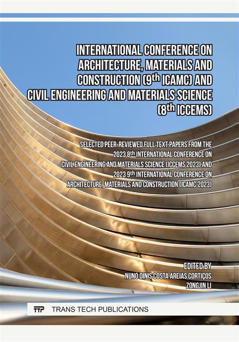 International Conference on Architecture Materials and Construction (9th ICAMC) and Civil Engineering and Materials Science (8th ICCEMS)