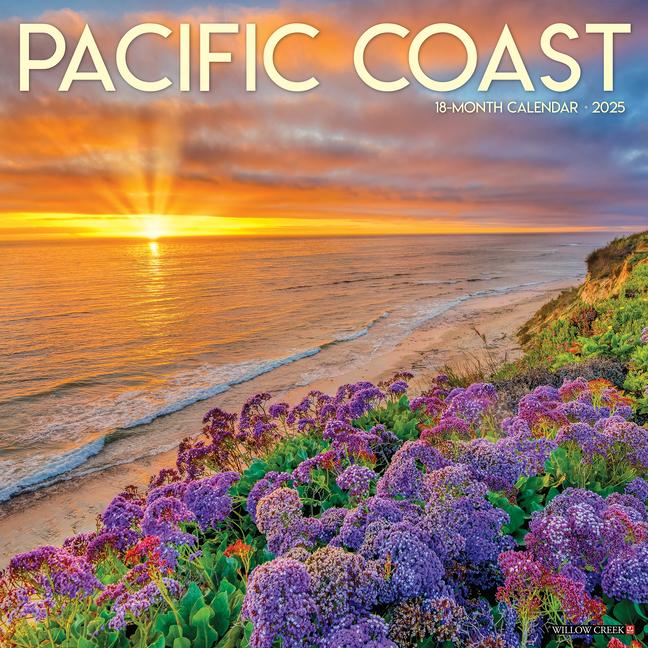 Pacific Coast 2025 12 X 12 Wall Calendar
