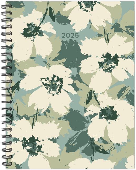 Fresh Floral 2025 6.5 X 8.5 Softcover Weekly Planner