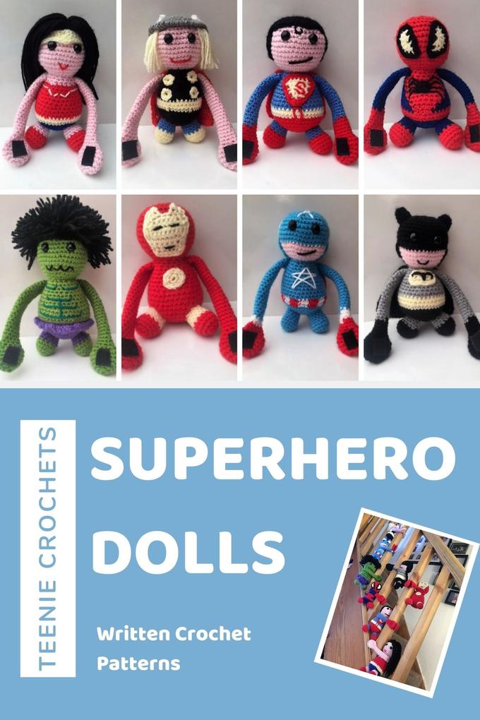Superhero Dolls - Written Crochet Patterns