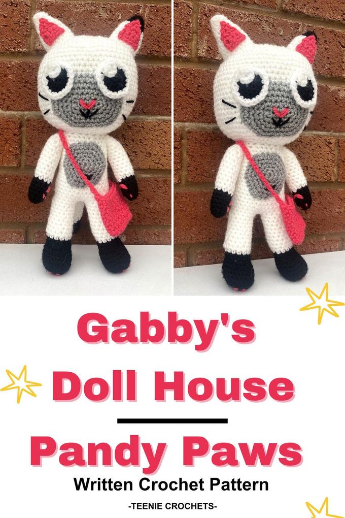 Gabby‘s Doll House Pandy Paws - Written Crochet Pattern