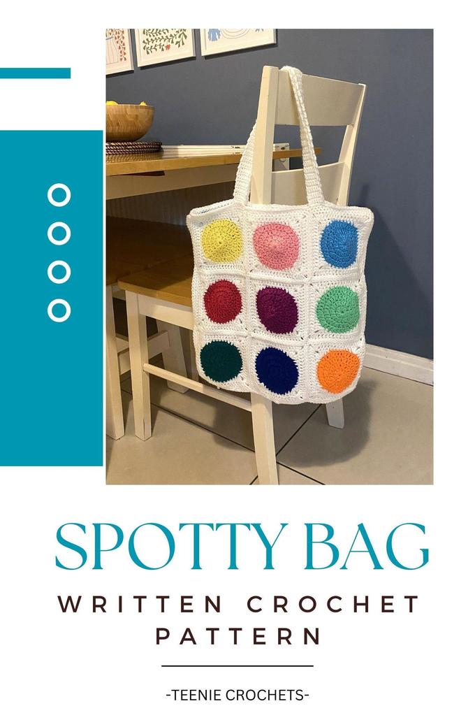 Spotty Bag - Written Crochet Pattern