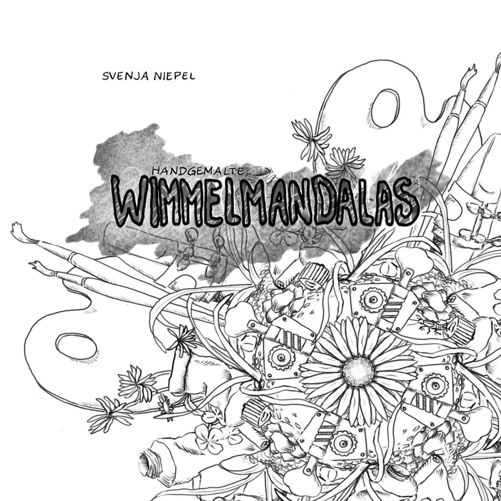 Handgemalte Wimmelmandalas