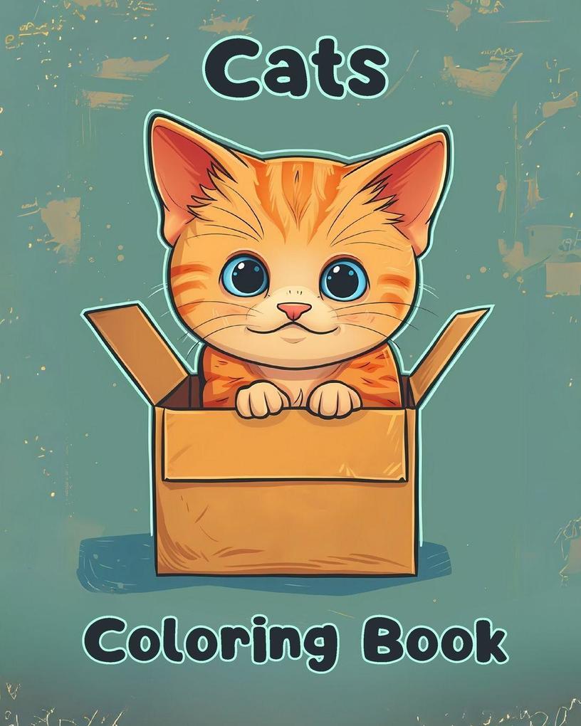 Cats Coloring Book