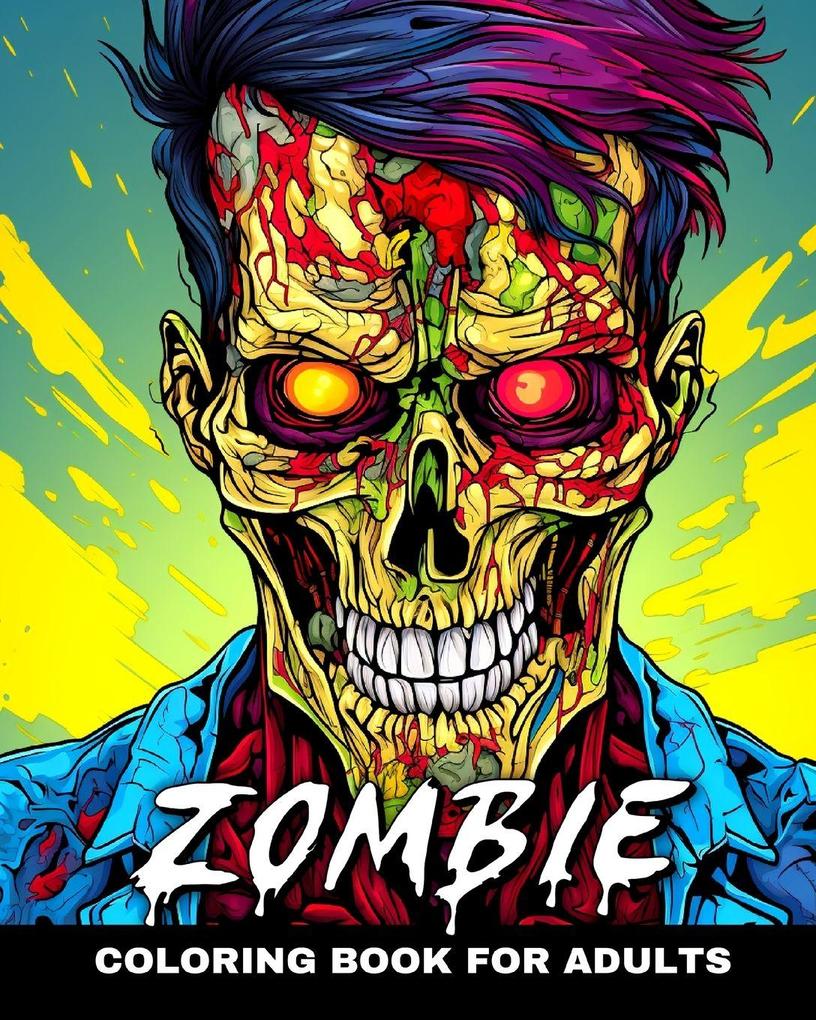 Zombie Coloring Book for Adults