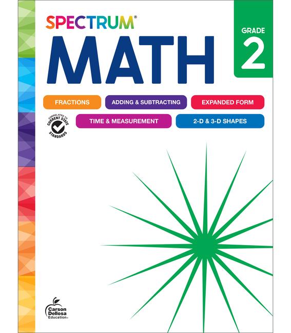 Spectrum Math Workbook Grade 2