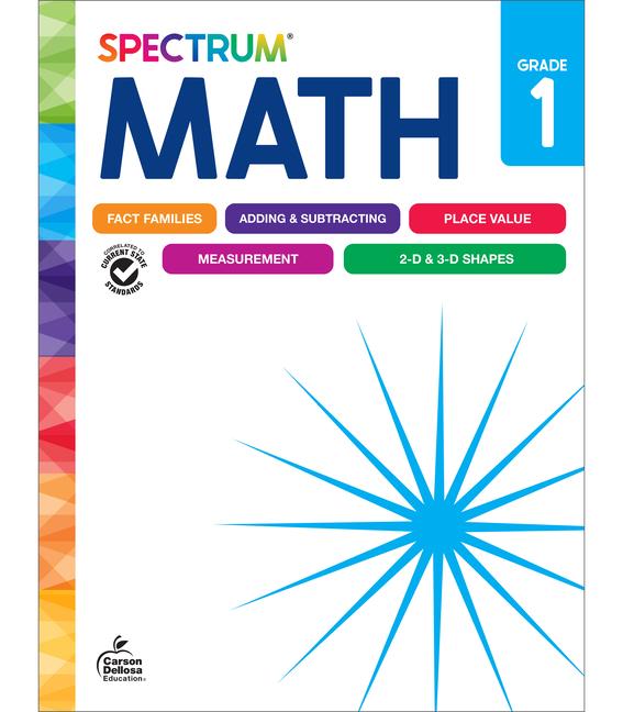 Spectrum Math Workbook Grade 1