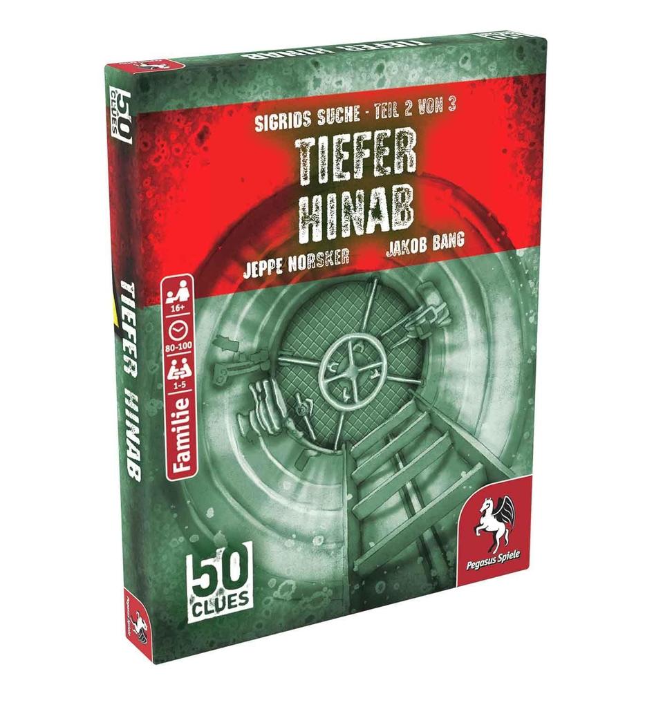 50 Clues - Tiefer hinab (Sigrids Suche Teil 2 von 3)
