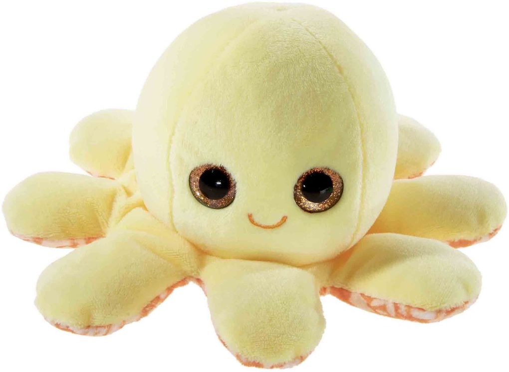 Heunec - Oktopus Plüschi gelb