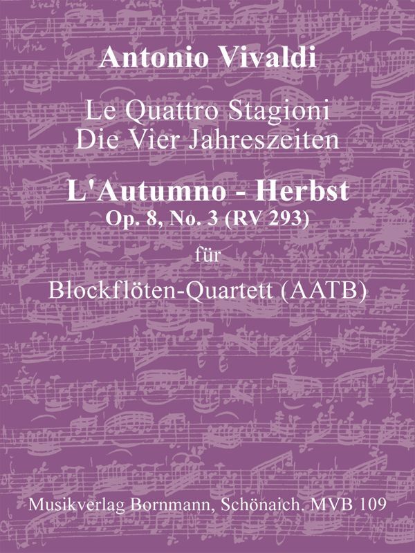 Concerto Op. 8 No. 3 (RV 293) - Herbst
