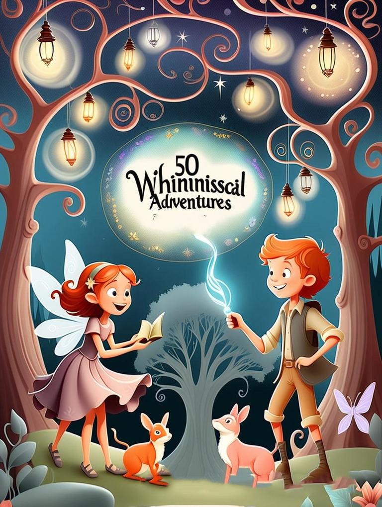 'Whimsical Adventures: 50 Enchanting Tales for Kids'
