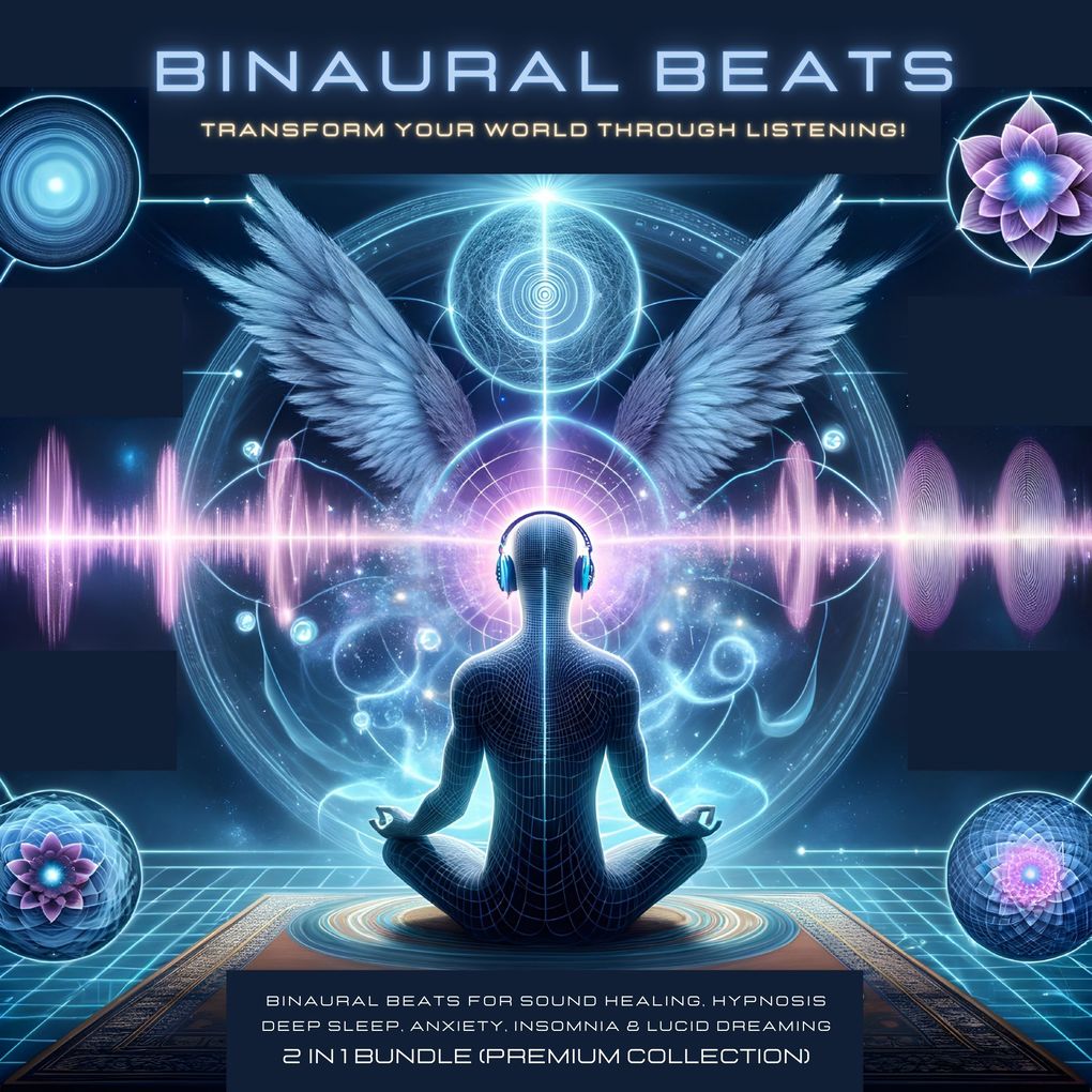 Binaural Beats - Sound Healing 3 in 1 Bundle - Transform Your World Through Listening