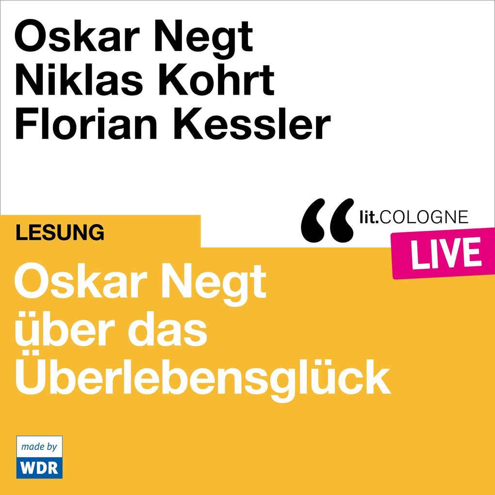 Oskar Negt über das Überlebensglück