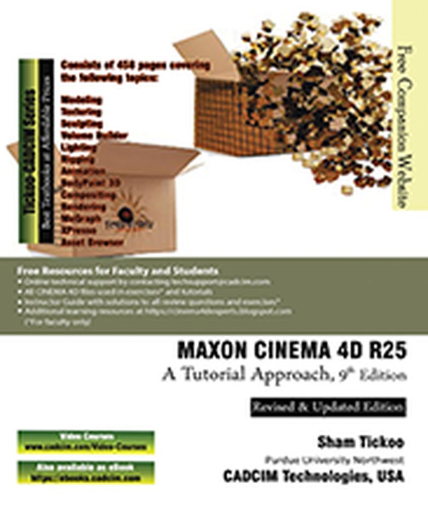 MAXON CINEMA 4D R25: A Tutorial Approach 9th Edition