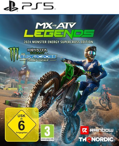 MX vs.ATV Legends 2024 1 PS5-Blu-ray Disc (MonsterEnergy Supercross Edition)