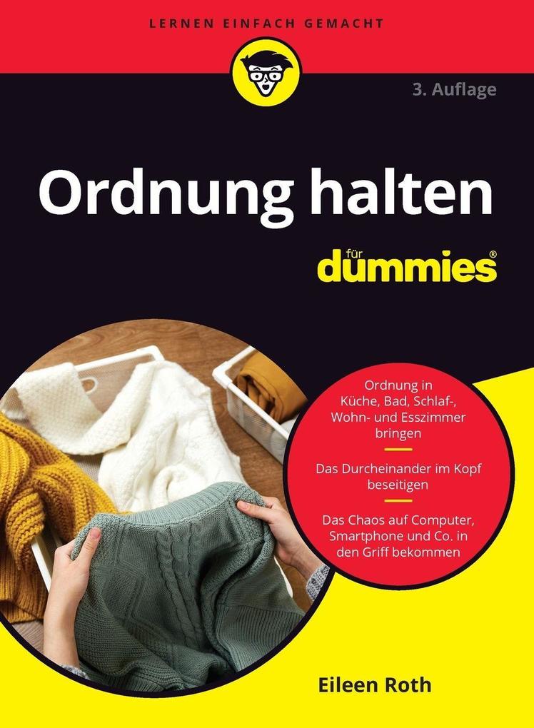 Wiley Vch Ordnung Halten Für Dummies, Ratgeber Von Eileen Roth - Bild 4