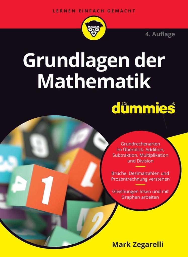 Wiley Vch Grundlagen Der Mathematik Für Dummies, Fachbücher Von Mark Zegarelli - Bild 3