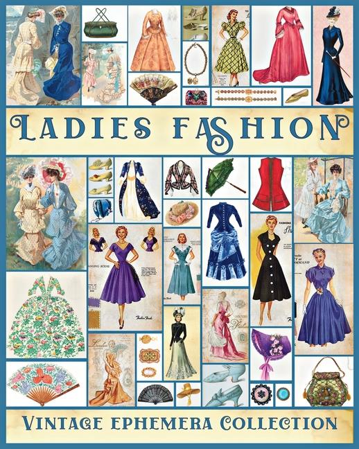 Ladies Fashion Vintage Ephemera Collection