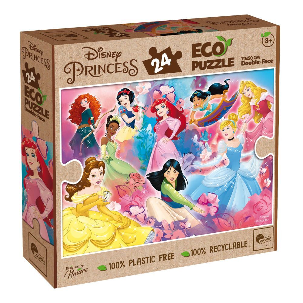 LiscianiGiochi Disney Eco-Puzzle Df Princess 24