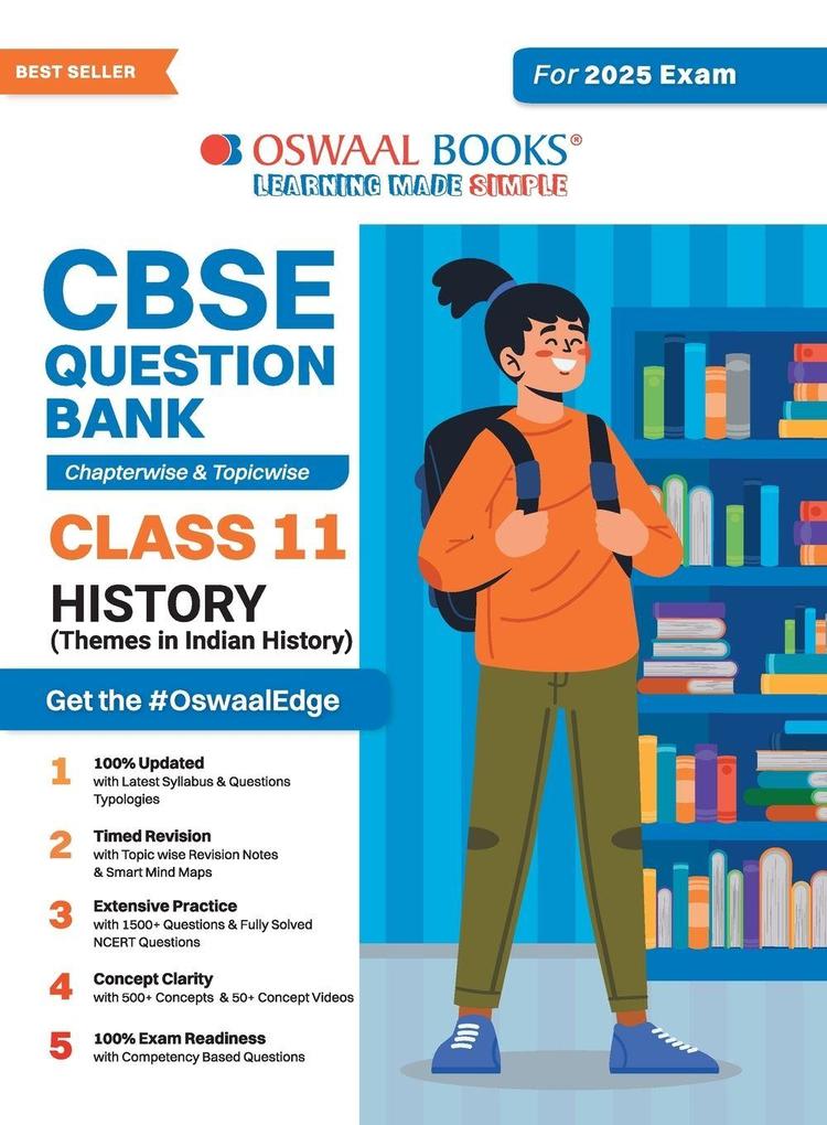 Oswaal CBSE Question Bank Class 11 History Chapterwise and Topicwise Solved Papers For 2025 Exams