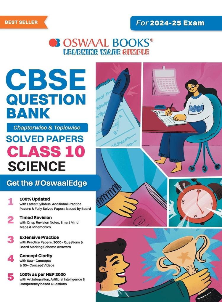 Oswaal CBSE Question Bank Class 10 Science Chapterwise and Topicwise Solved Papers For Board Exams 2025