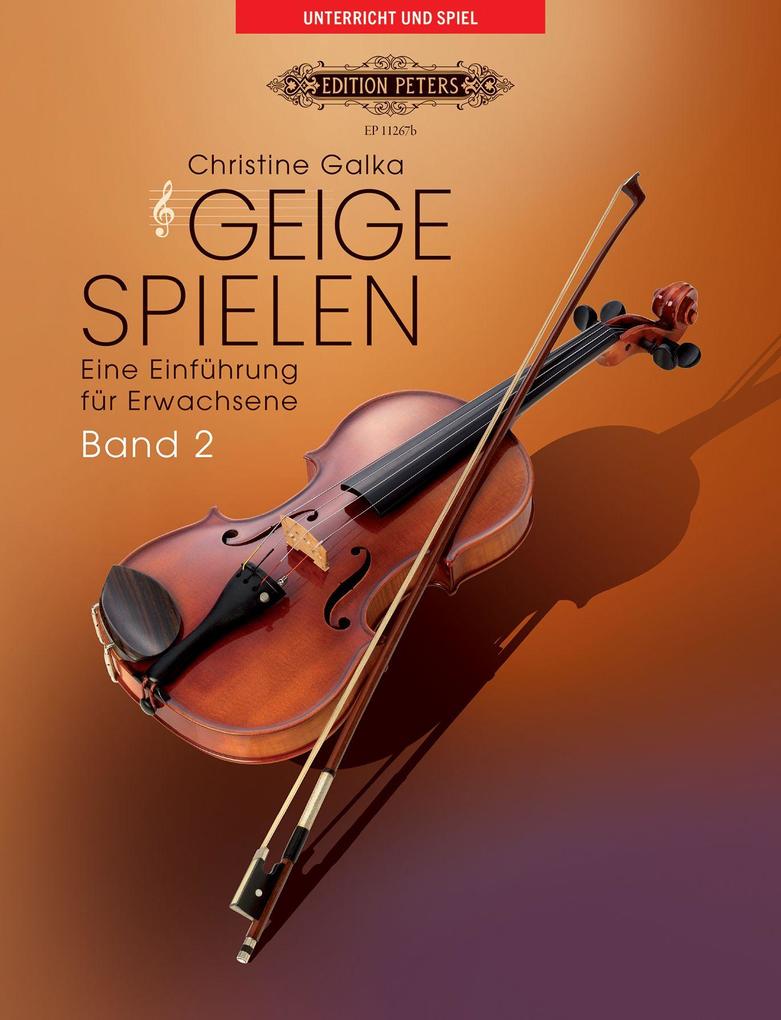 Faber Music Gmbh Geige Spielen. Eine Einführung Für Erwachsene Band 2 Für Violine Solo