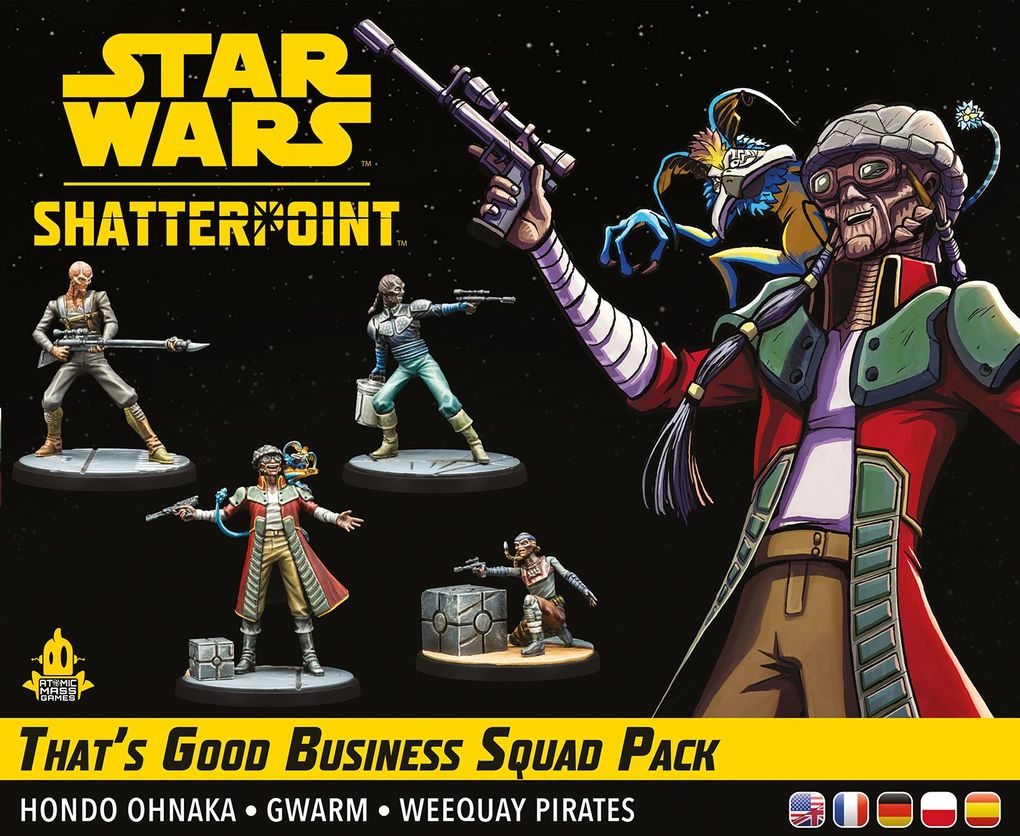 Atomic Mass Games - Star Wars Shatterpoint - Thats Good Business Squad Pack