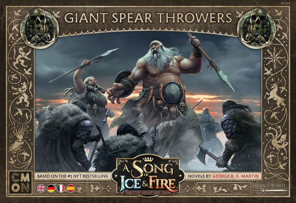 CMON - A Song of Ice & Fire - Giant Spear Throwers Speerwerfende Riesen
