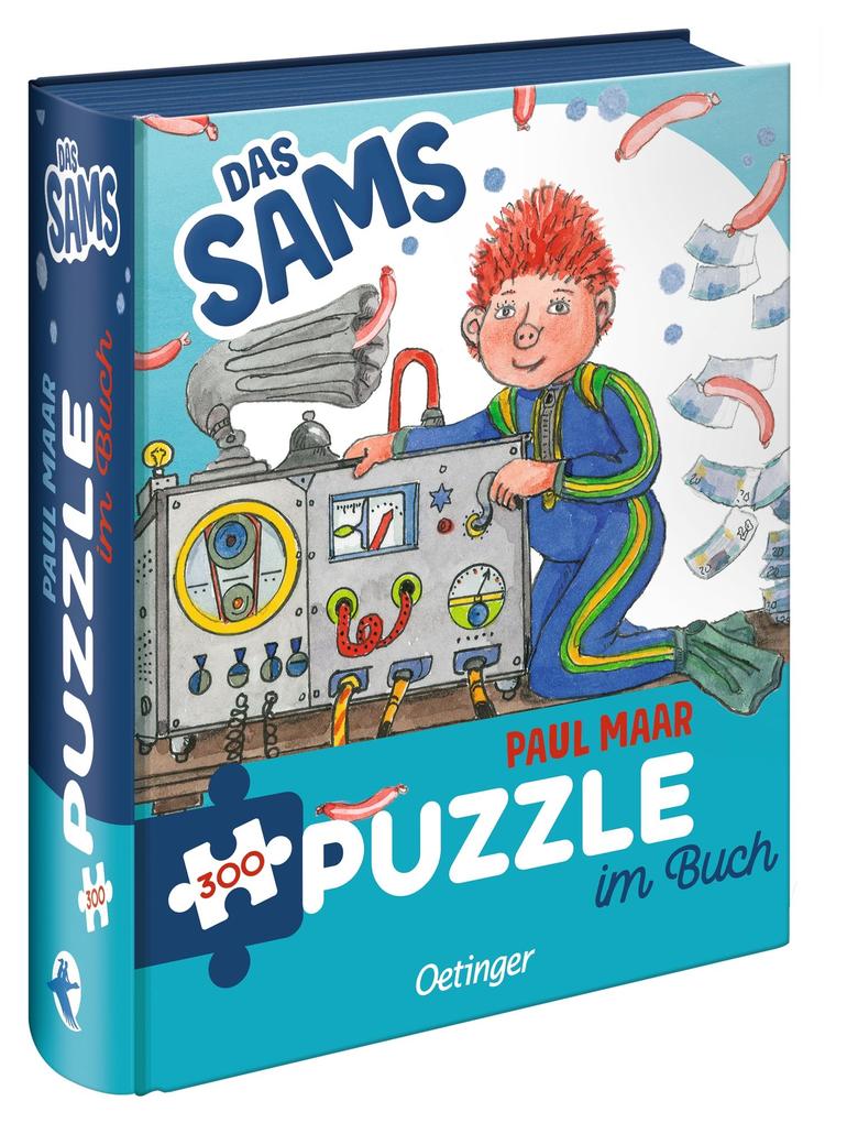 Das Sams. Puzzle im Buch. 300 Teile Format 48 x 24 cm