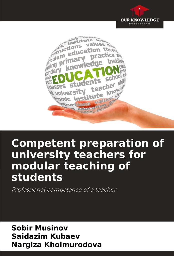 Competent preparation of university teachers for modular teaching of students