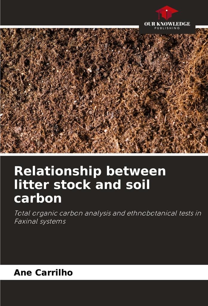 Relationship between litter stock and soil carbon