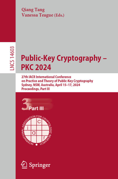 Public-Key Cryptography PKC 2024