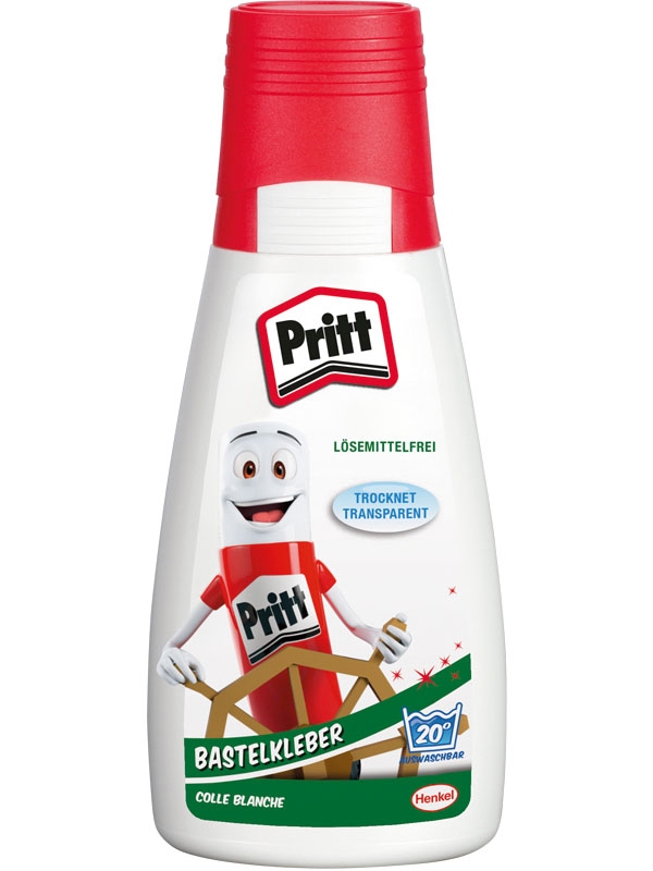 Pritt Bastelkleber, lösemittelfrei, 100 g Flasche